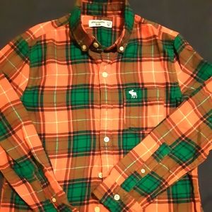 Boys plaid shirt
